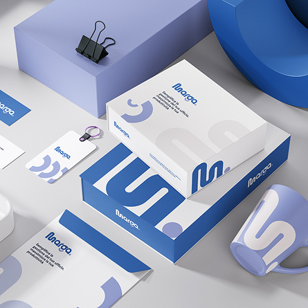 Marga — stationery and visual identity